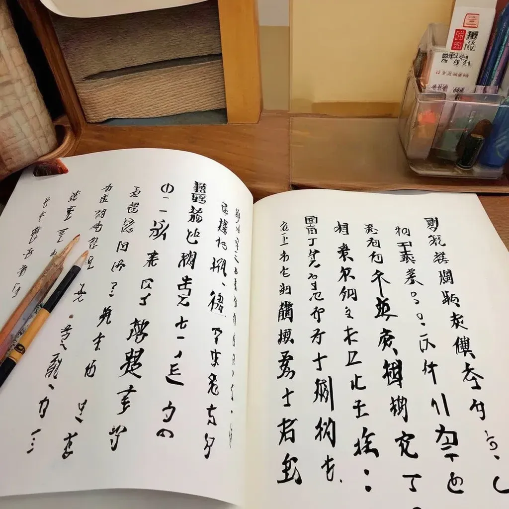 じの書道の利点