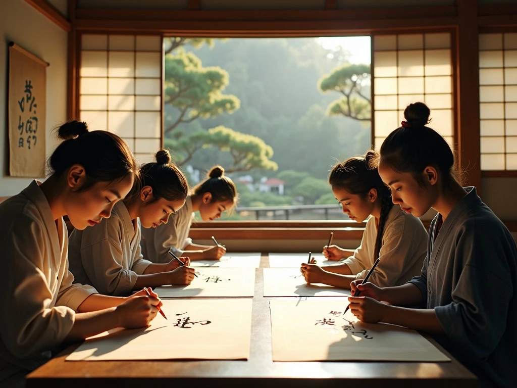 書道を学ぶ