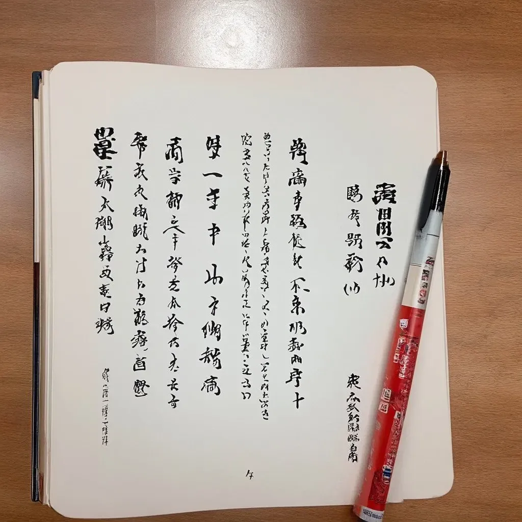 行書体の基本理解